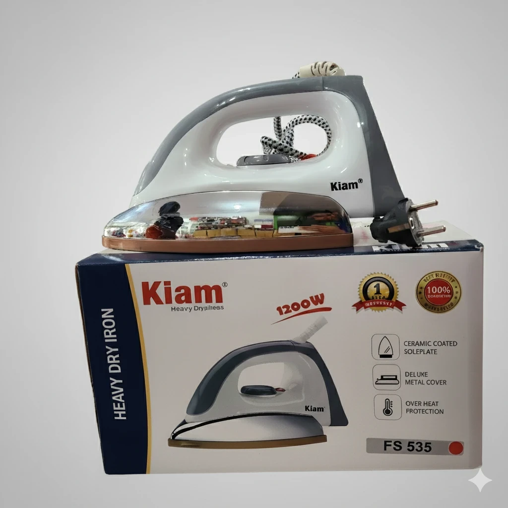 Kiam Heavy Dry Iron ES-535