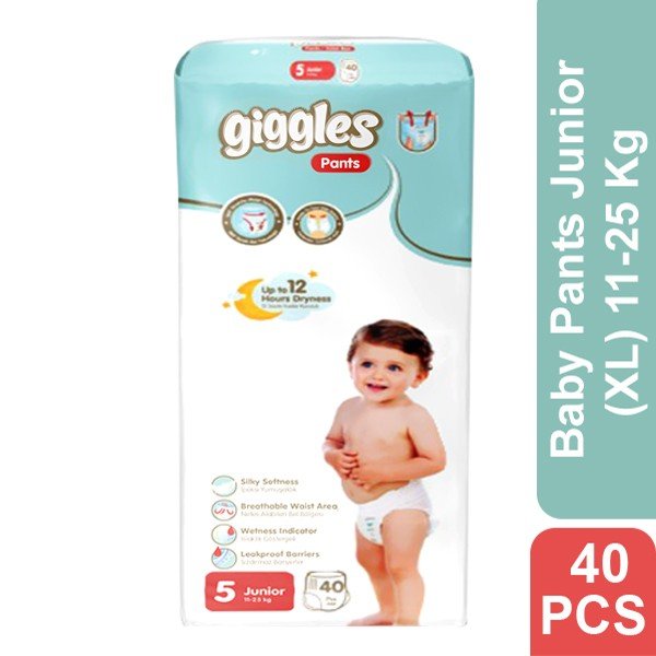 Giggles Baby Pants 5 Junior 11-25 kg 40 Pcs