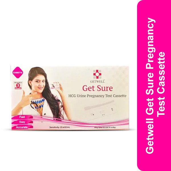 Get Sure HCG Urine Pregnancy Test Cassette