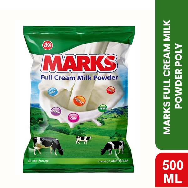 Marks Instant Full Cream Milk Powder 500gm