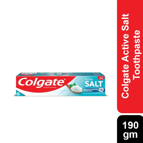Colgate Active Salt Toothpaste 190g