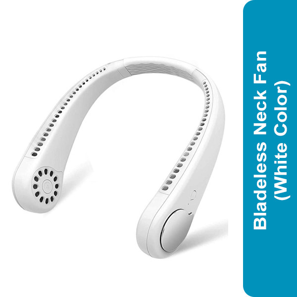 Bladeless Neck Fan(White)
