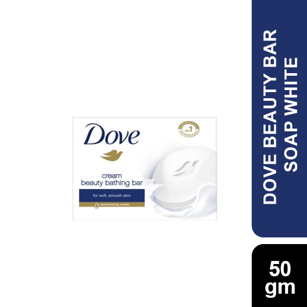 Dove Beauty Bar Soap White 50g