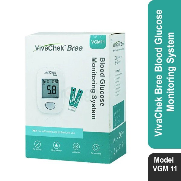 VivaChek Bree Blood Glucose Monitoring System VGM11