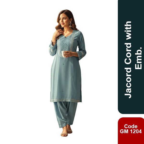 Jacord Cord with Emb(GM1204)