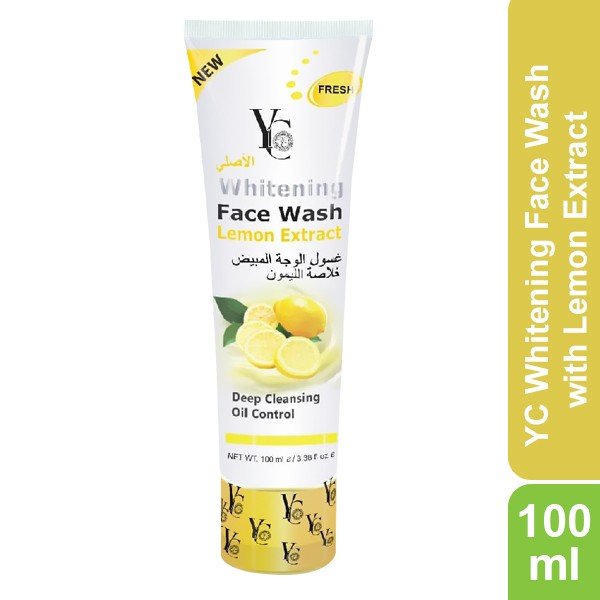 YC Whitening Face Wash with Lemon Extract 100ml