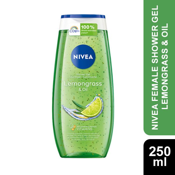 Nivea Female Shower Gel Lemongrass & Oil 250ml