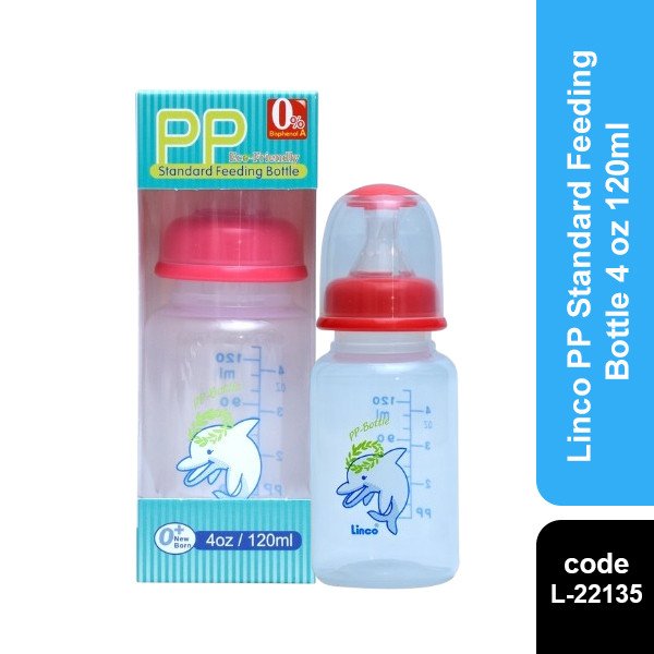 Linco PP Standard Feeding Bottle 4 oz 120ml (L-22135)