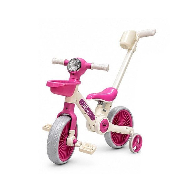 Sports 3-in-1 Kids Tricycle Pink