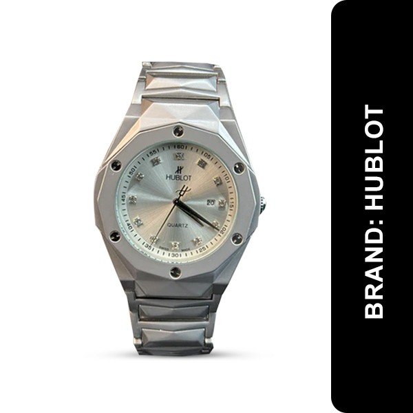 Hublot Watch for Men -Sliver  Color