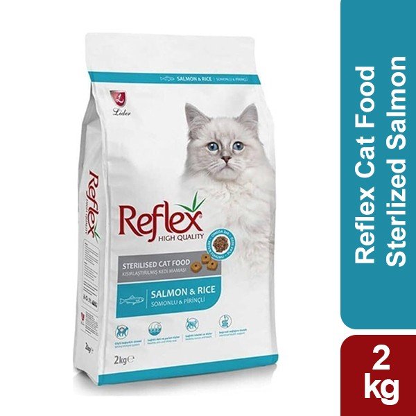Reflex Cat Food Sterlized Salmon 2kg