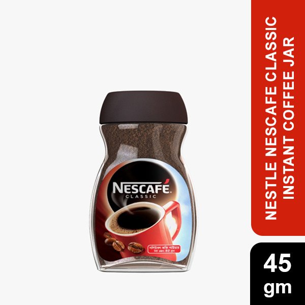 Nestle Nescafe Classic Instant Coffee Jar 45 gm