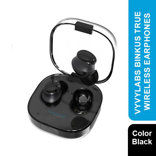 Vyvylabs Binkus True Wireless Earphones Black