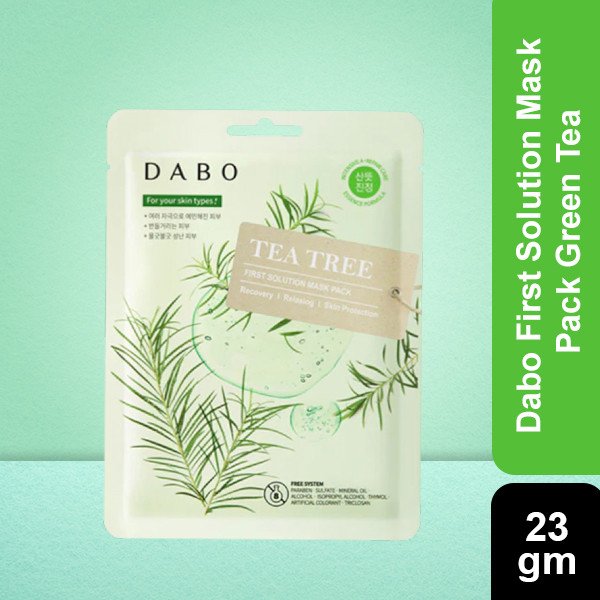 Dabo First Solution Mask Pack Green Tea 23 g