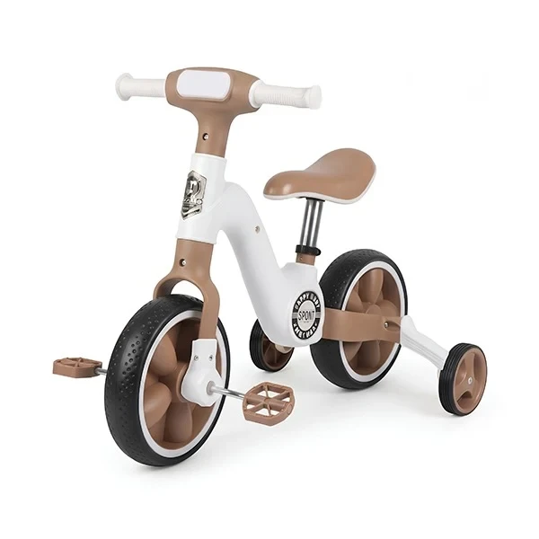 Sports 3-in-1 Kids Tricycle Brown