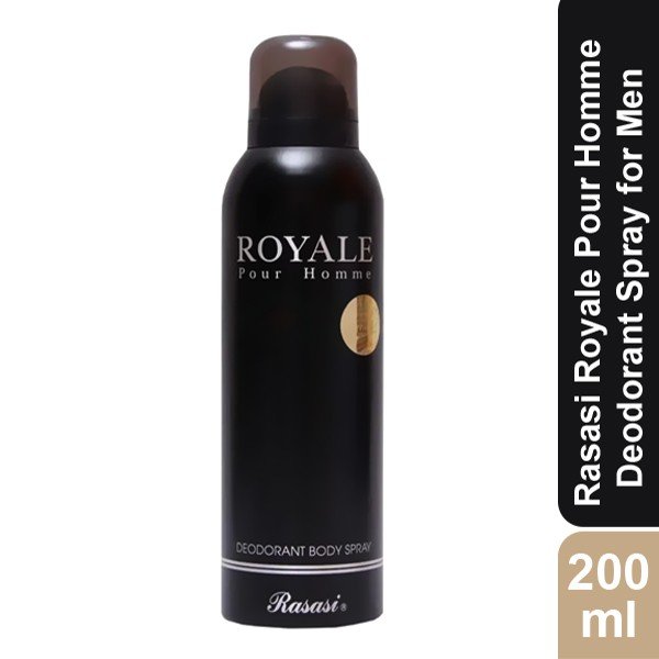 Rasasi Royale Pour Homme Deodorant Spray for Men 200ml