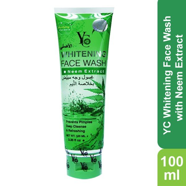 YC Whitening Face Wash with Neem Extract 100ml