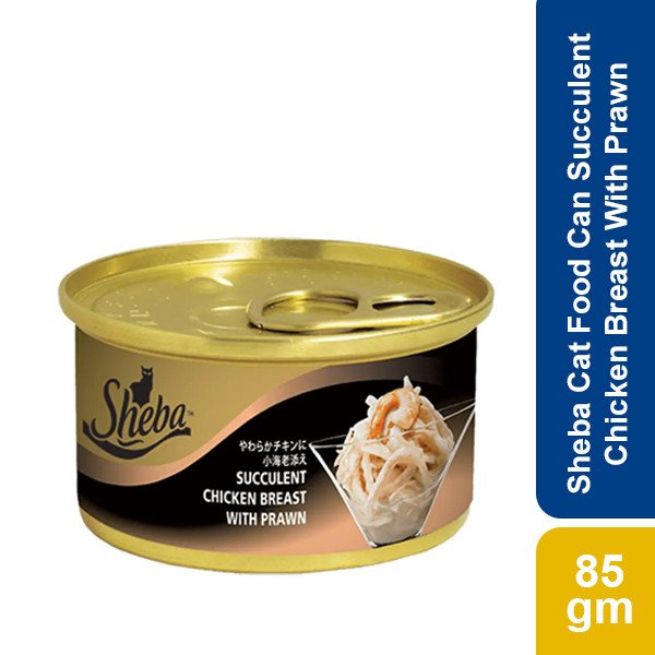 Sheba Succulent Chicken Breast with Prawn 85 g