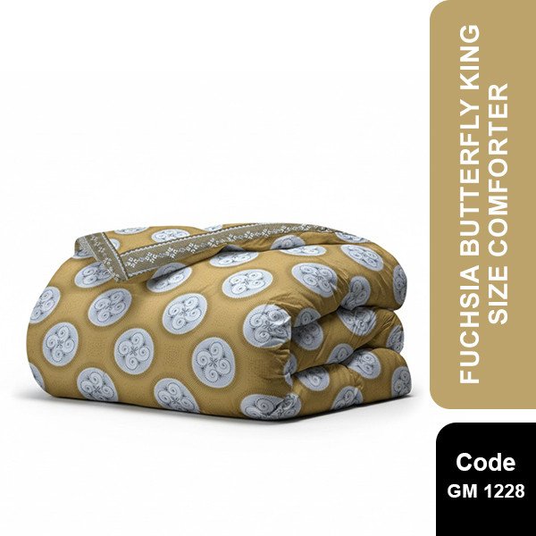 Fuchsia Butterfly King Size Comforter GM 1228