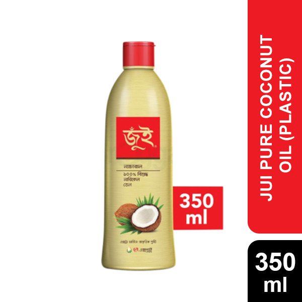 Jui Pure Coconut Oil (Plastic) 350 ml