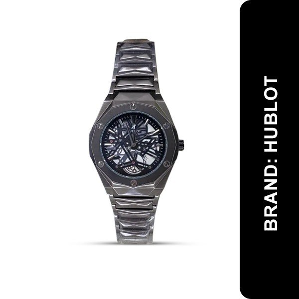 Hublot Watch for Men -Black Color