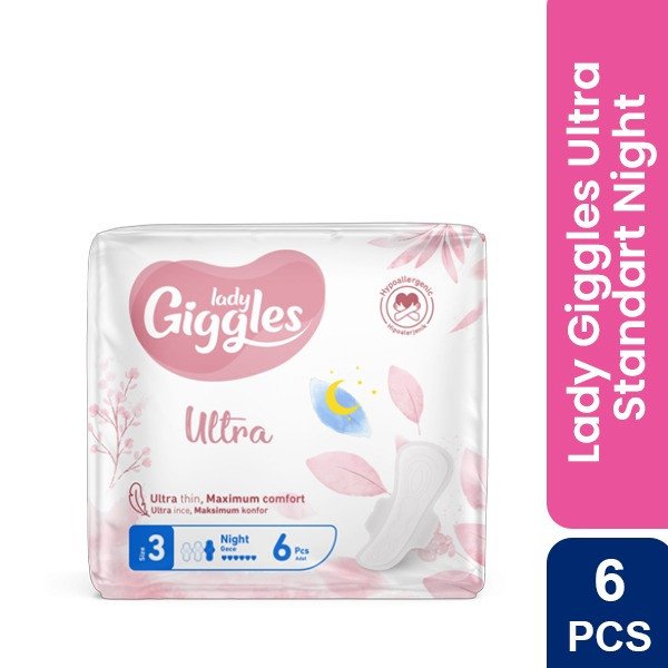 Lady Giggles Ultra Thin Night 6pcs