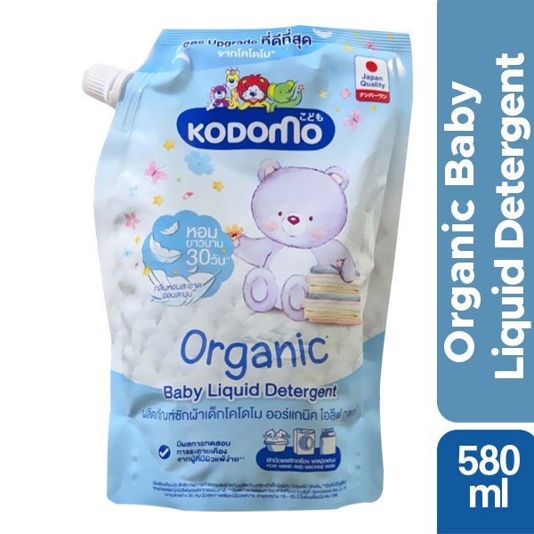KODOMO Organic Baby Liquid Detergent 580ml