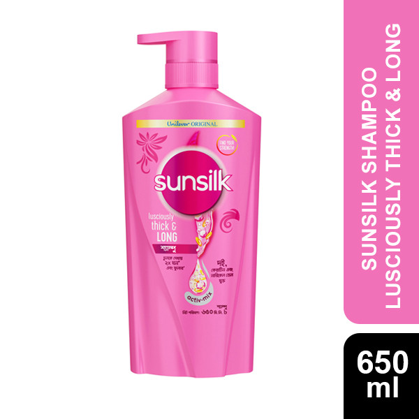 Sunsilk Shampoo Lusciously Thick & Long 650ml