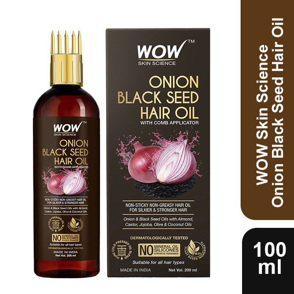 WOW Onion Black Seed Hair Oil-100ml