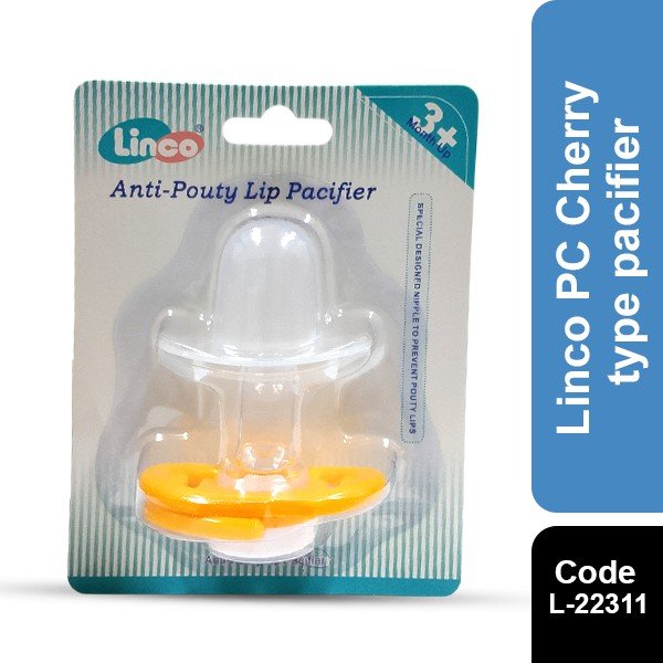 Linco Anti-Pouty Lip Pacifier 3+ month L-22311