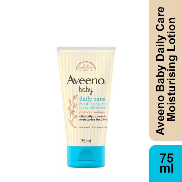 Aveeno Baby Daily Care Moisturising Lotion for Sensitive Skin 75 ml