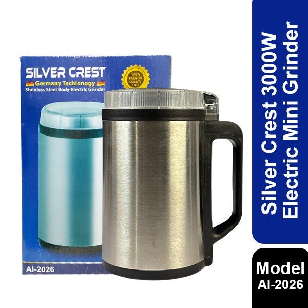 Silver Crest AL -2026 3000W Electric Mini Grinder