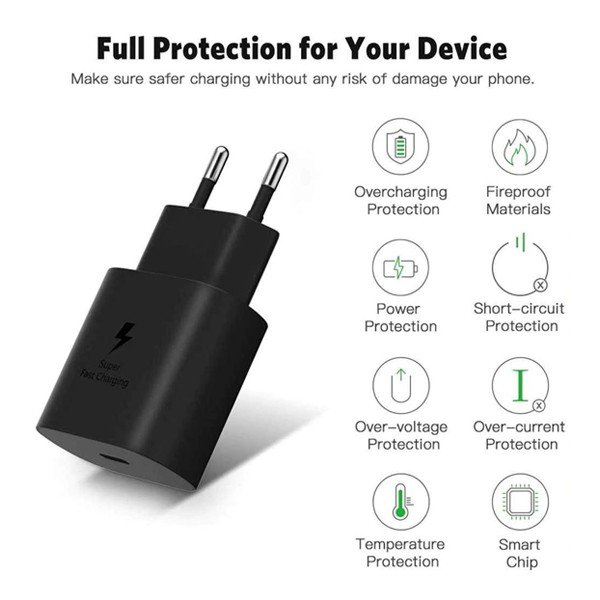 Samsung 25W PD Adapter  USB-C without Cable