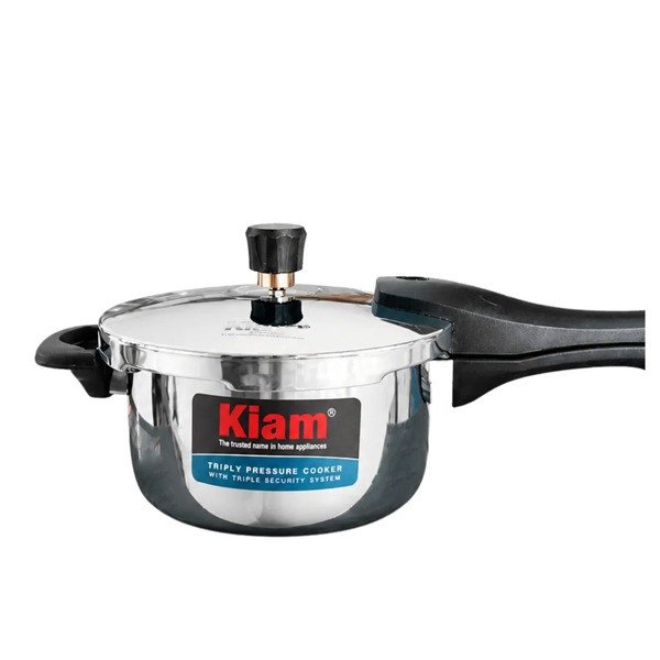 Kiam 2.5 Ltr Triply Stainless Steel Pressure Cooker Outer Lid
