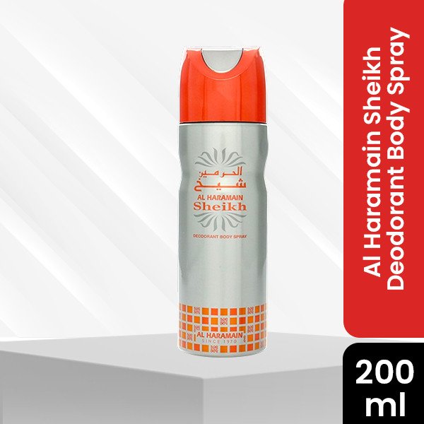 Haramain Sheikh Deodorant Body Spray 200ml