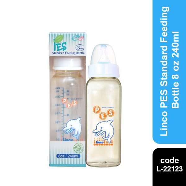 Linco PES Standard Feeding Bottle 8 oz 240ml (L-22123)