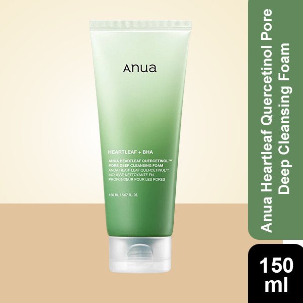 Anua Heartleaf Quercetinol Pore Deep Cleansing Foam 150ml