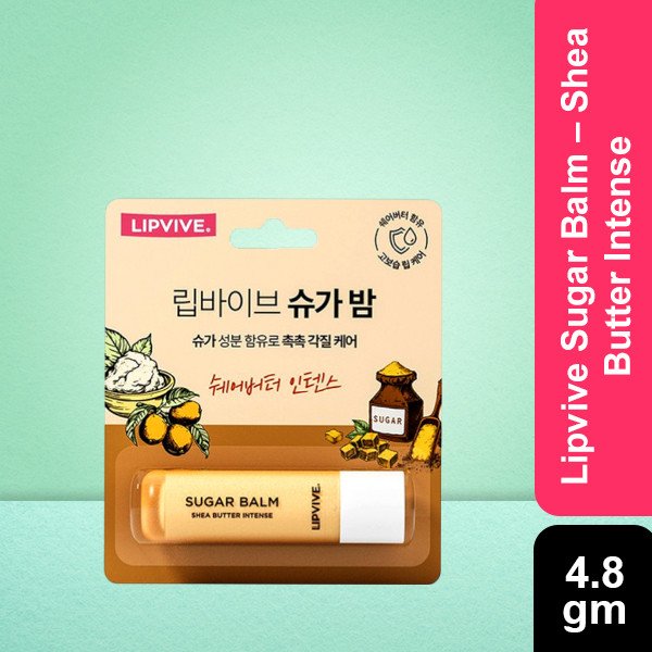 Lipvive Sugar Balm - Shea Butter Intense 4.8g