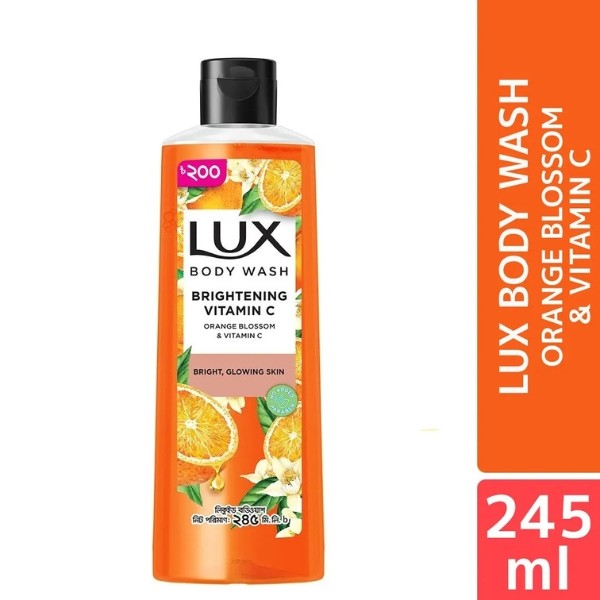 Lux Body Wash Brightening Vitamin C Orange Blossom & Vitamin C 245 ml