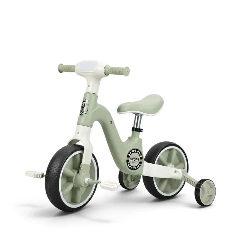 Sports 3-in-1 Kids Tricycle Green