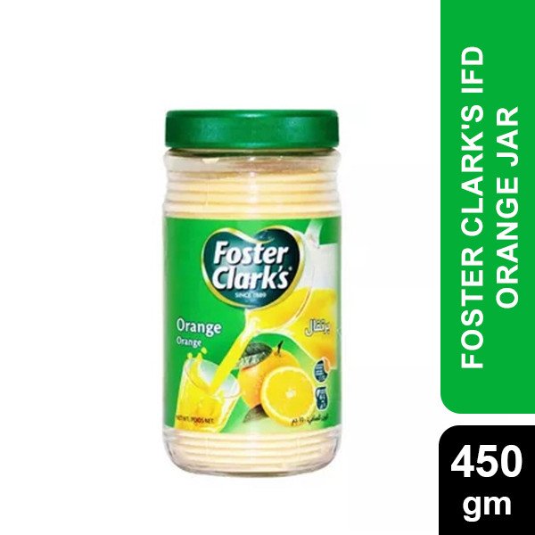 Foster Clark's IFD 450g Orange Jar