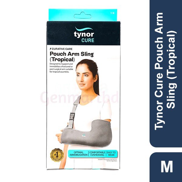 Tynor Cure Pouch Arm Sling (Tropical)(C01) M Size