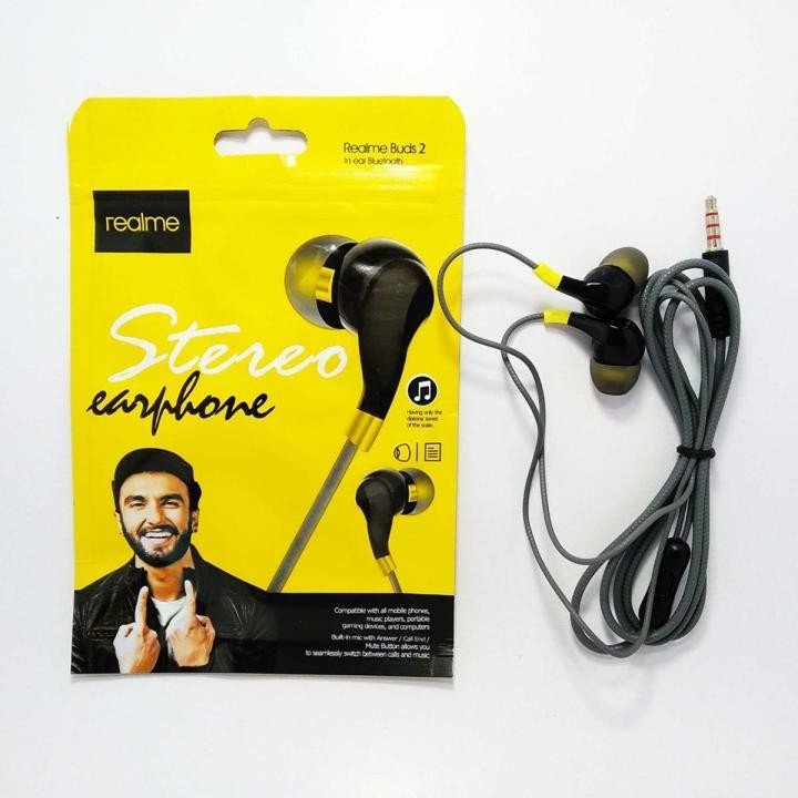 Realme Buds 2 Stereo In-Ear Earphone-RMA101(Gift from Genmartbd )