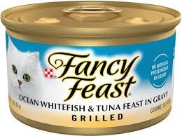 Purina Fancy Feast Cat Food Can Grilled Tuna In Gravy - 85g