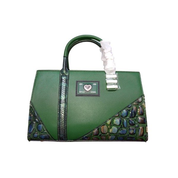 Exclusive Leather Ladies Bag - Deep Green (GM9230)
