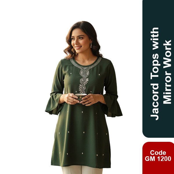 Jacord Tops with Mirror Work (GM 1200)