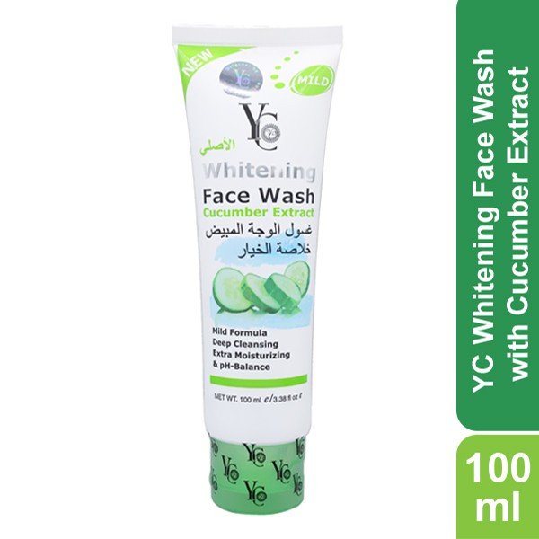 YC Whitening Face Wash with Cucumber Extract 100ml
