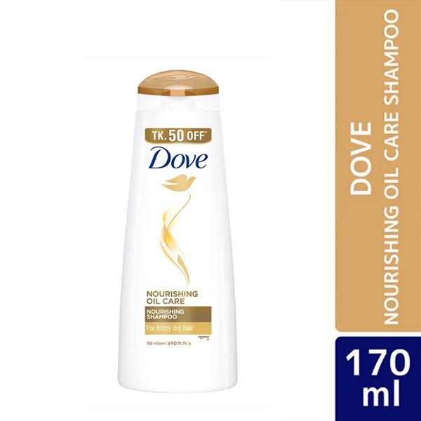 Dove Shampoo Nourishing Oil Care 170ml