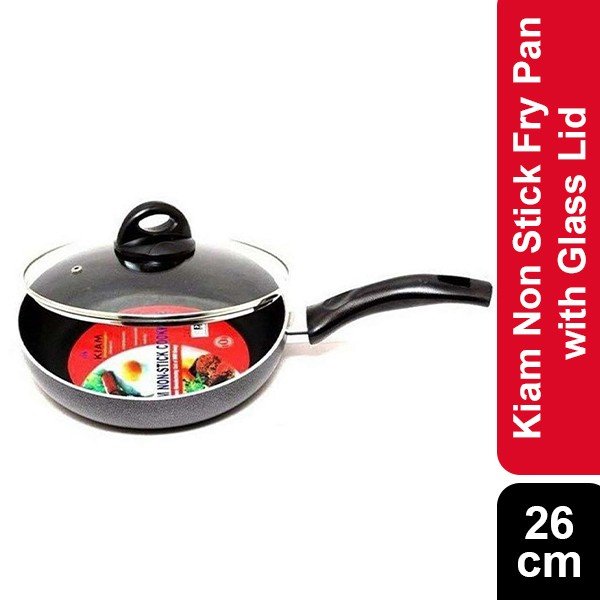 Kiam Classique Fry Pan with Glass Lid 26 cm