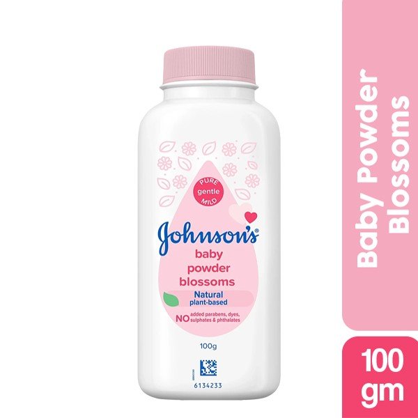 Johnson's Baby Powder Blossom Natural Plant Based 100 gm